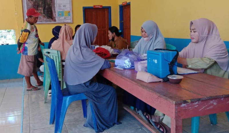 Kegiatan Posyandu Desa Kalaero Tanggal 10 September 2024