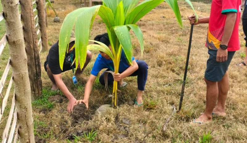 Kegiatan Mahasiswa KKN di Kalaero